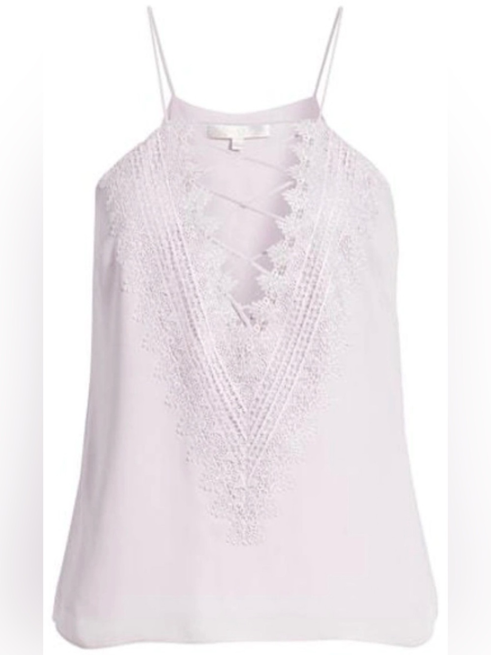 Wayf Posie Strappy Camisole In Purple Moss NWT